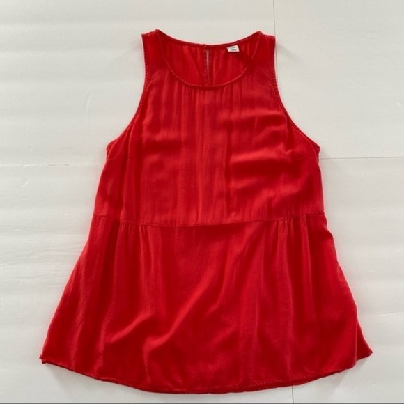 Old Navy Coral Swing Tank Top Medium - Picture 1 of 9